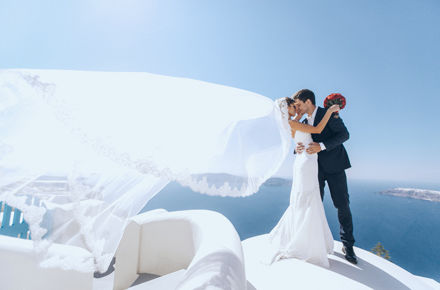 Свадьба на Санторини - с нами мечты сбываются!!!