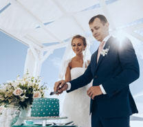 Свадьба в цвете "Тиффани": Диана и Дмитрий