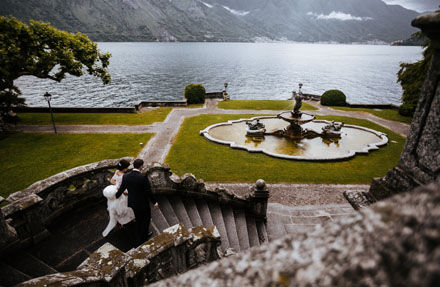 Свадьба на озере Комо в Италии!