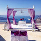 Роскошная свадебная площадка Santorini Gem – вы точно можете себе это позволить!