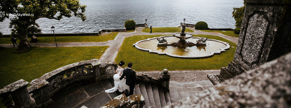 Сказочная свадьба на озере Комо!